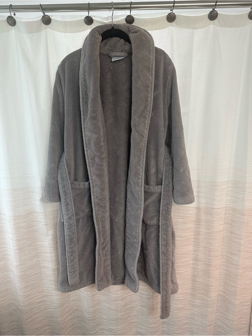 Parachute Cozy Plush Shawl Collar Robe Size S